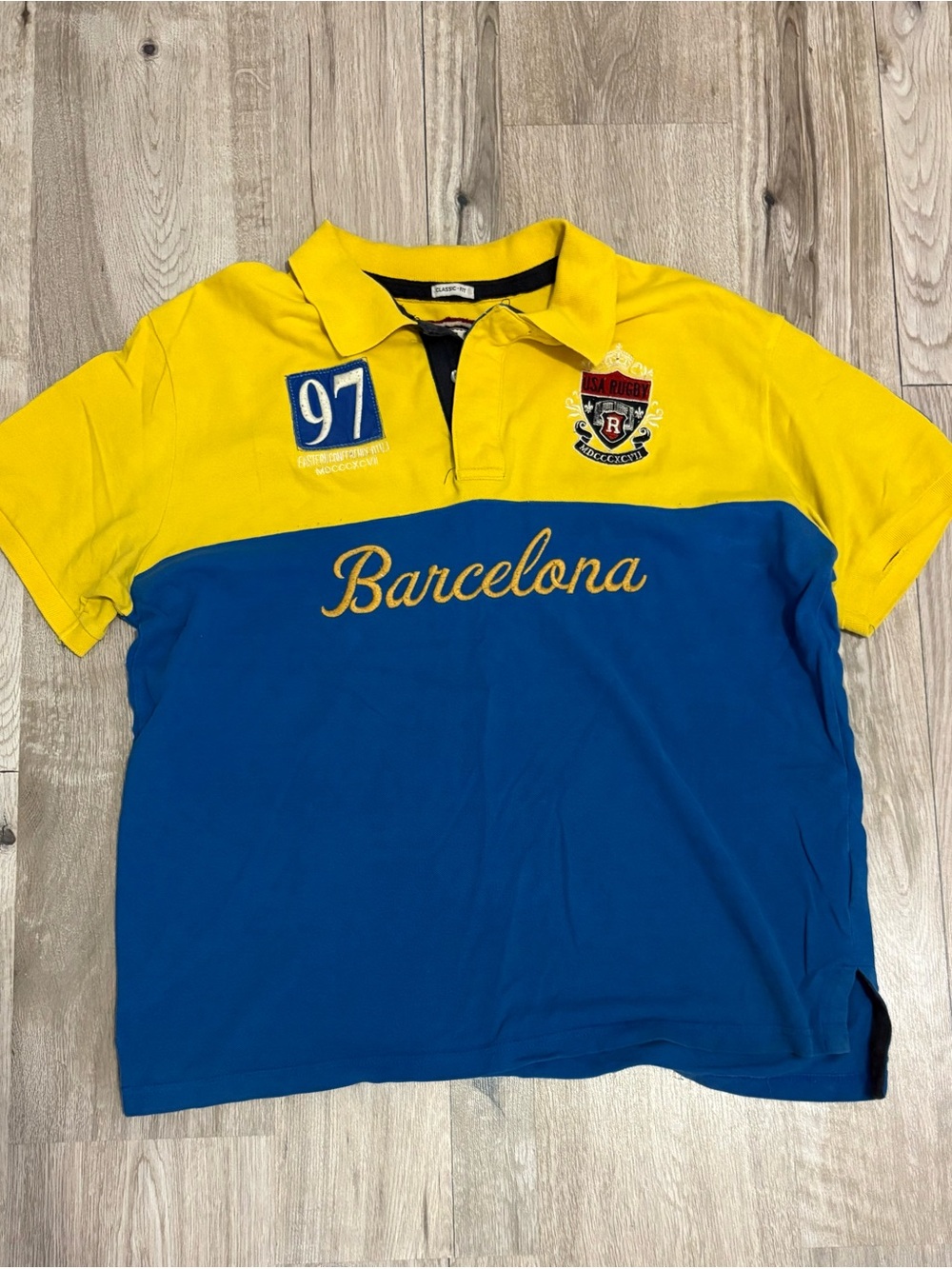 USA Rugby polo shirt Barcelona 97